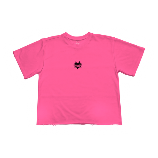 BUBBLE GUM PINK DYSTOPIA T-SHIRT