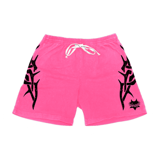 BUBBLE GUM PINK DYSTOPIA SHORT